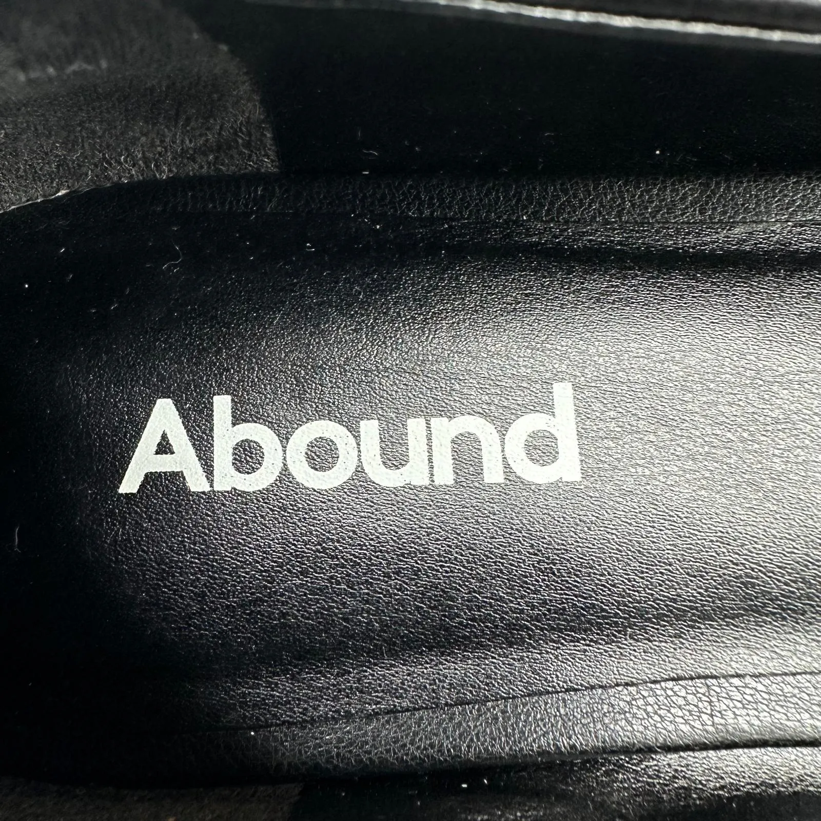 Abound Women's Black Pointed Toe Flats - New Without Box Size 8