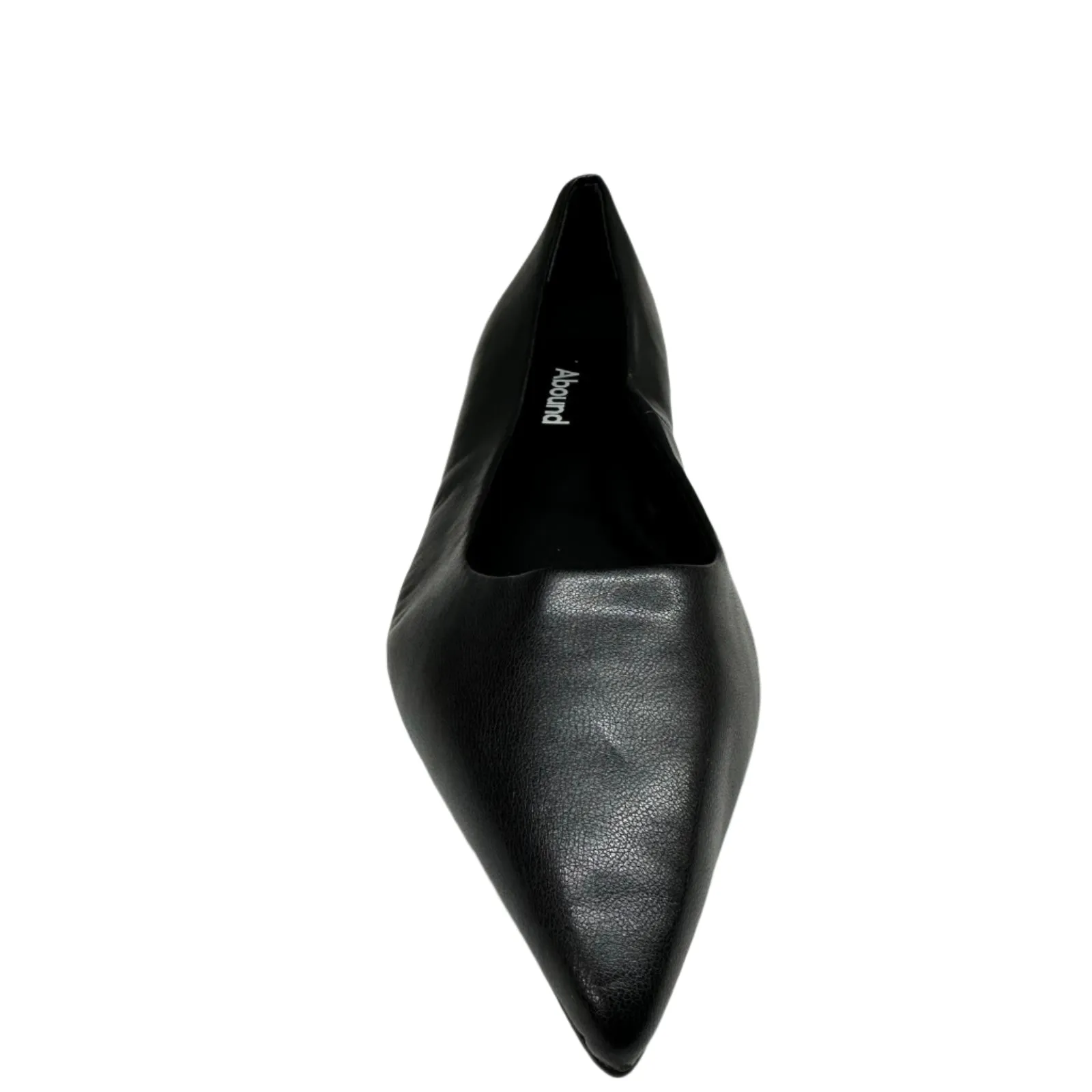 Abound Women's Black Pointed Toe Flats - New Without Box Size 8