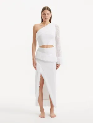 Alani White Skirt