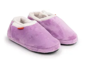 ARCHLINE Orthotic Slippers CLOSED Arch Scuffs Pain Relief Moccasins - Lilac - EU 42