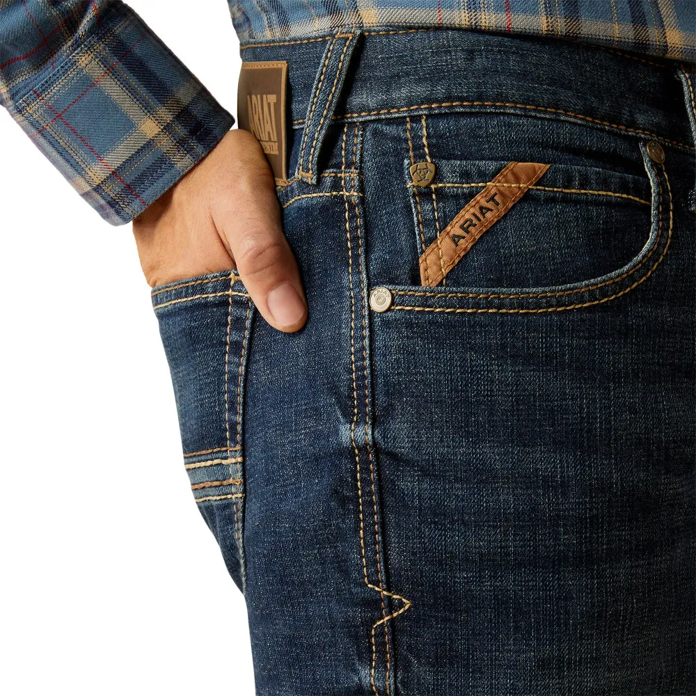 Ariat Mens Jeans | M7 Tucker Slim Straight Cut | Quest | 30 Leg