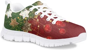Bengbobar Christmas Sneakers for Kids Breathable Walking Shoes Girls Boys Most Comfortable Vocation Daily Walking Shoes Kids