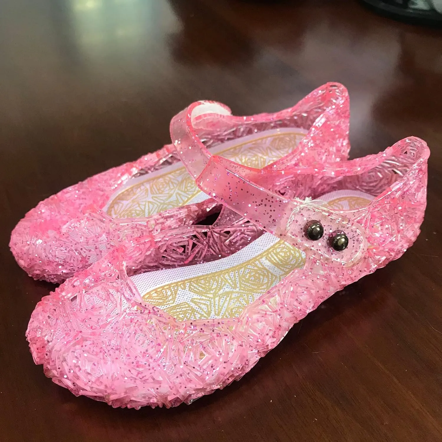 Black Sandals Women Wide Feet Princess Shoes Girls Sandals Jelly Mary Jane Dance Party Dress Sandals for Women Size 12