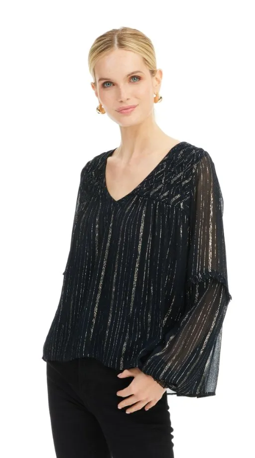 Black Tara Blouse (Final Sale)