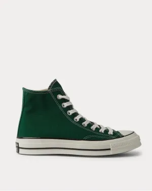 Chuck 70 Canvas  Green high top sneakers