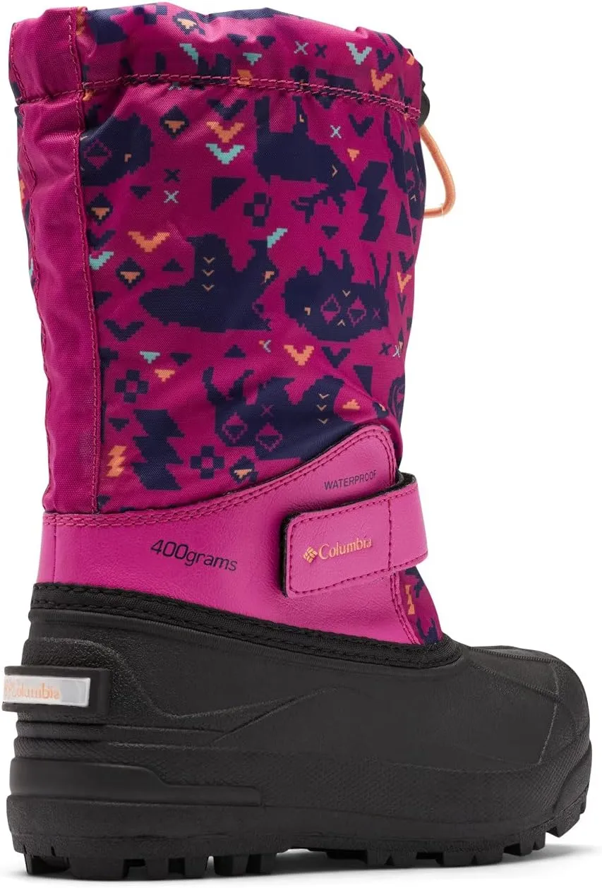 Columbia Unisex-Child Powderbug Forty Print Snow Boot