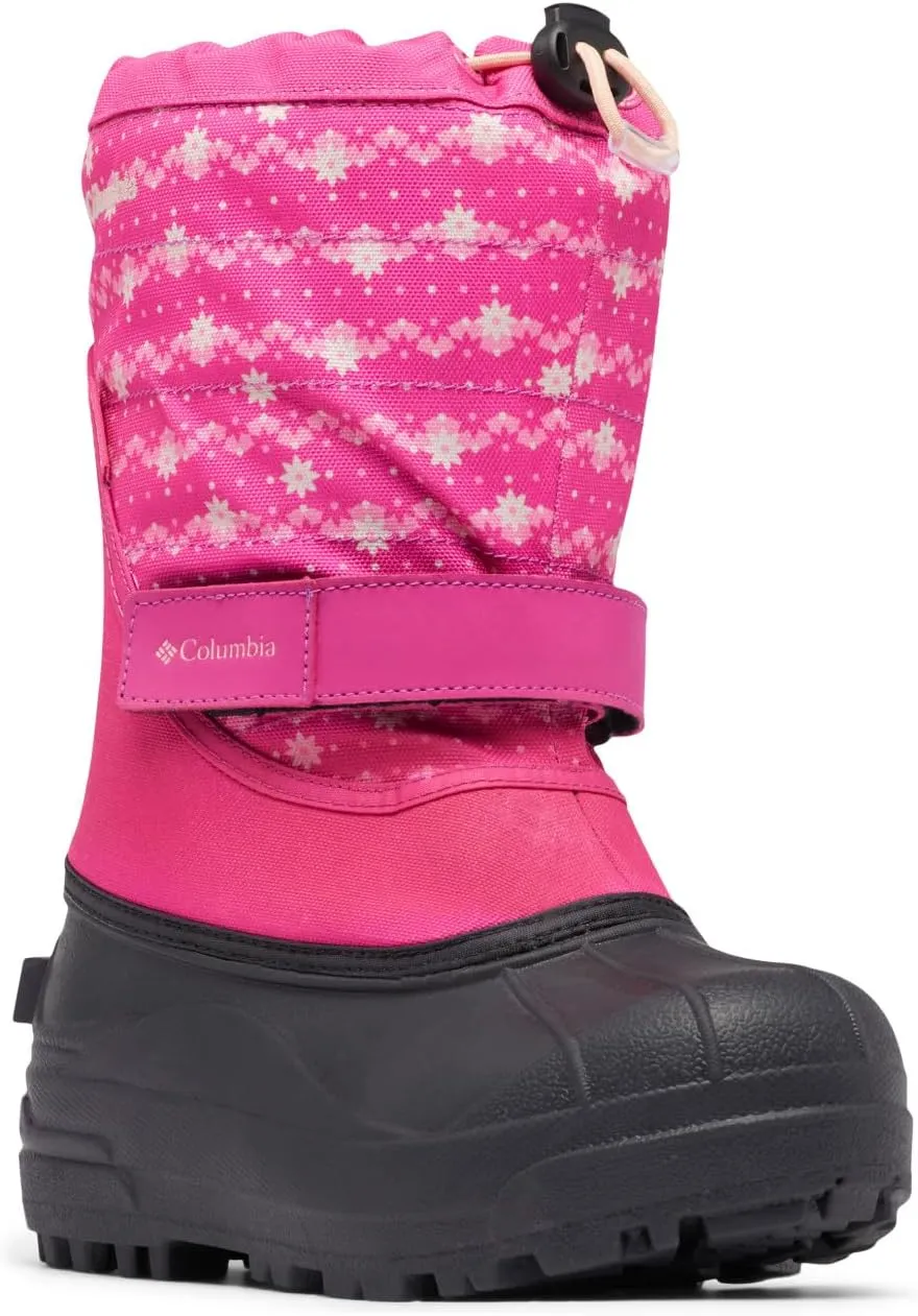 Columbia YOUTH POWDERBUG PLUS II PRINT Boot