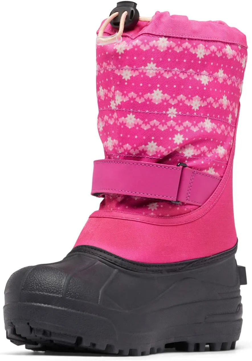 Columbia YOUTH POWDERBUG PLUS II PRINT Boot