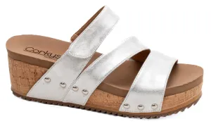 Corkys Voyage Sandals - Silver