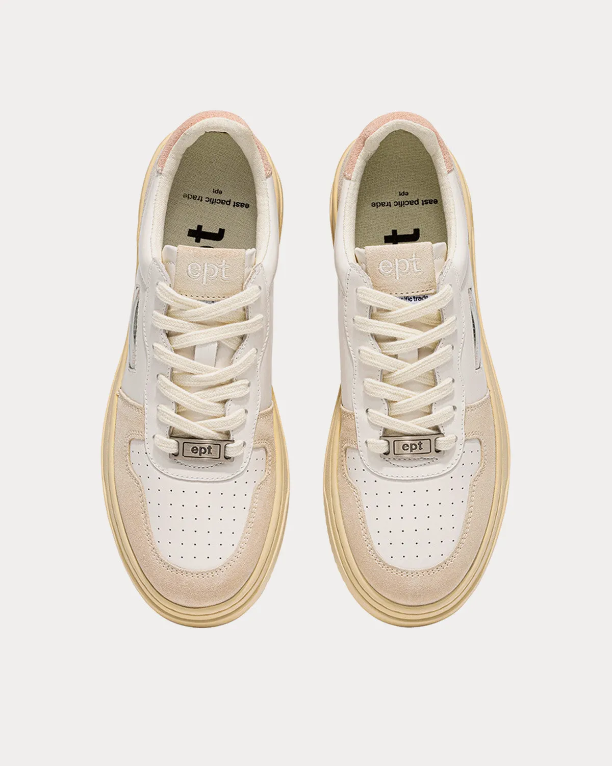 Court Tofu Pink Low Top Sneakers