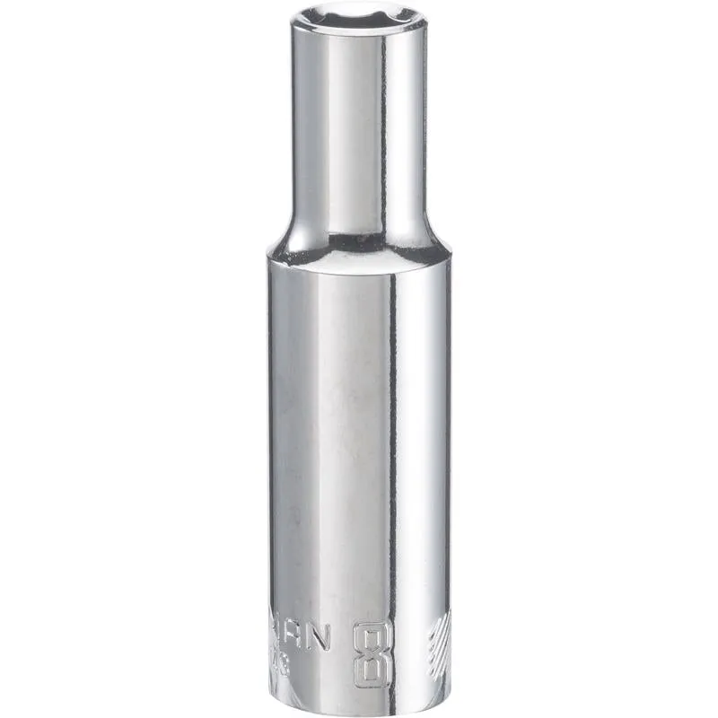 Craftsman 8 mm X 3/8 in. drive Metric 6 Point Deep Socket 1 pc