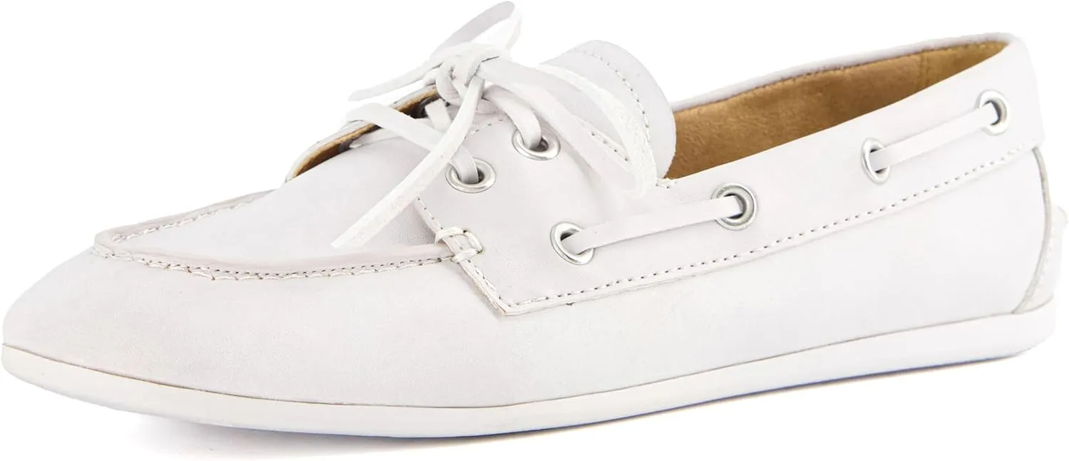CUSHIONAIRE Women's Anchor Boat Shoe  Classic Slip-On Moccasin Loafer with Nautical Detailing   Memory Foam, Wide Widths Available