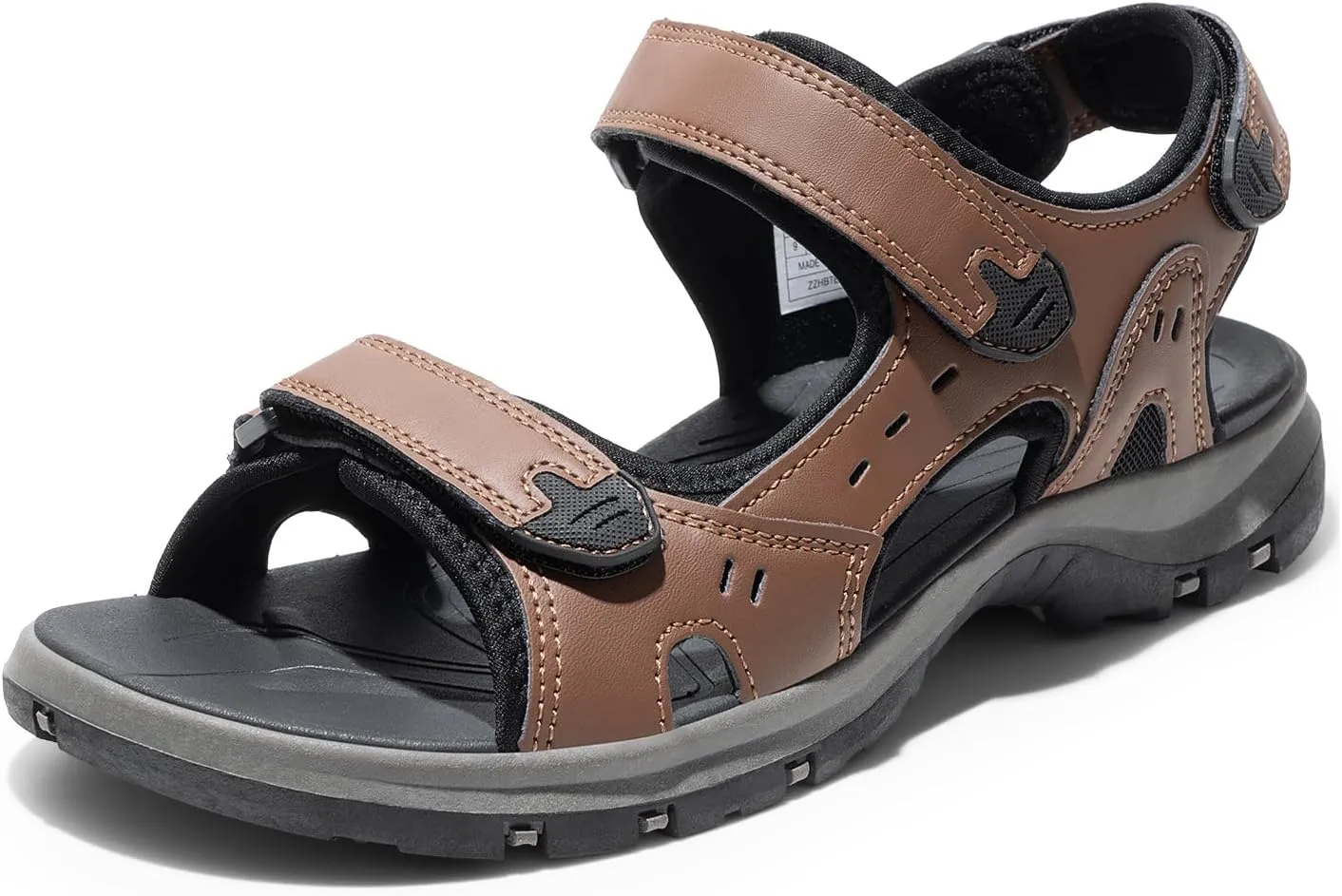 DREAM PAIRS Mens Arch Support Hiking Sandals Sport Outdoor Athletic Comfortable Summer Beach Water Sandals