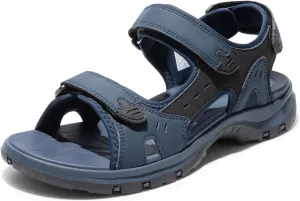 DREAM PAIRS Mens Arch Support Hiking Sandals Sport Outdoor Athletic Comfortable Summer Beach Water Sandals