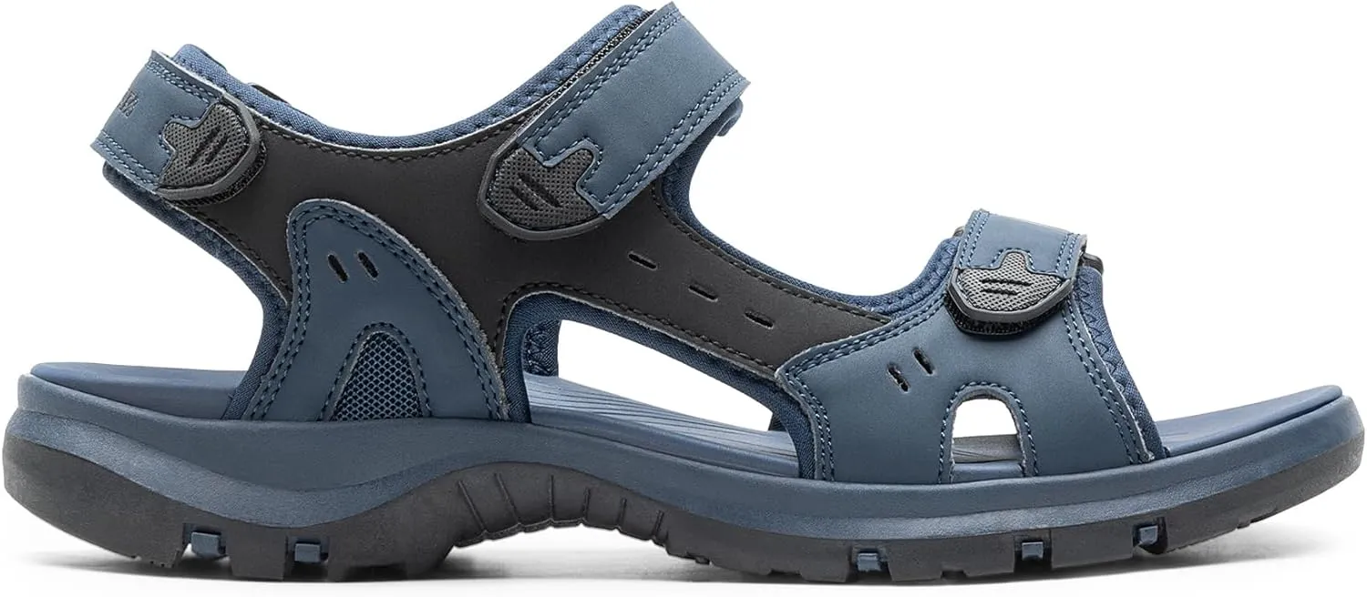 DREAM PAIRS Mens Arch Support Hiking Sandals Sport Outdoor Athletic Comfortable Summer Beach Water Sandals