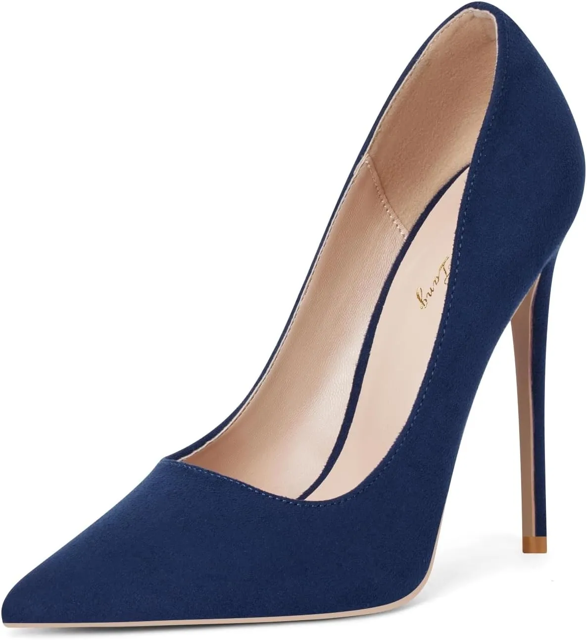 Elisabet Tang High Heels, Women Pumps Pointed Toe Stilettos 4.7 inch/12cm Sexy Heels Party Shoes