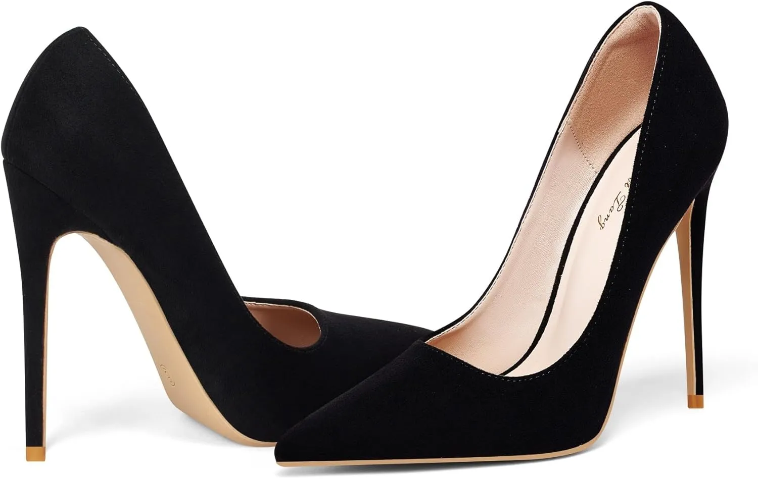 Elisabet Tang High Heels, Women Pumps Pointed Toe Stilettos 4.7 inch/12cm Sexy Heels Party Shoes