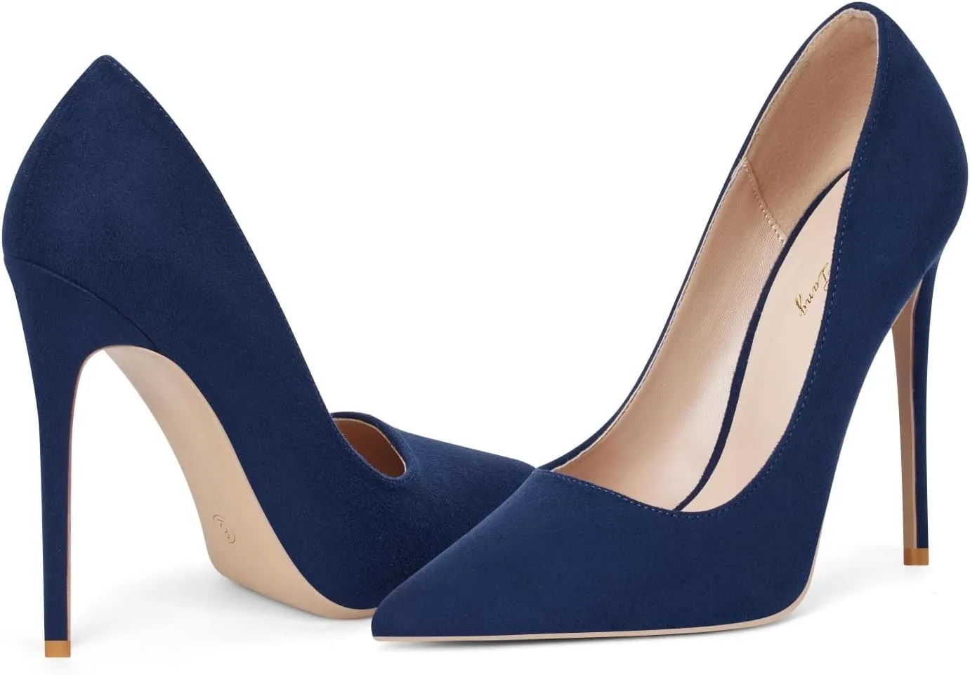 Elisabet Tang High Heels, Women Pumps Pointed Toe Stilettos 4.7 inch/12cm Sexy Heels Party Shoes