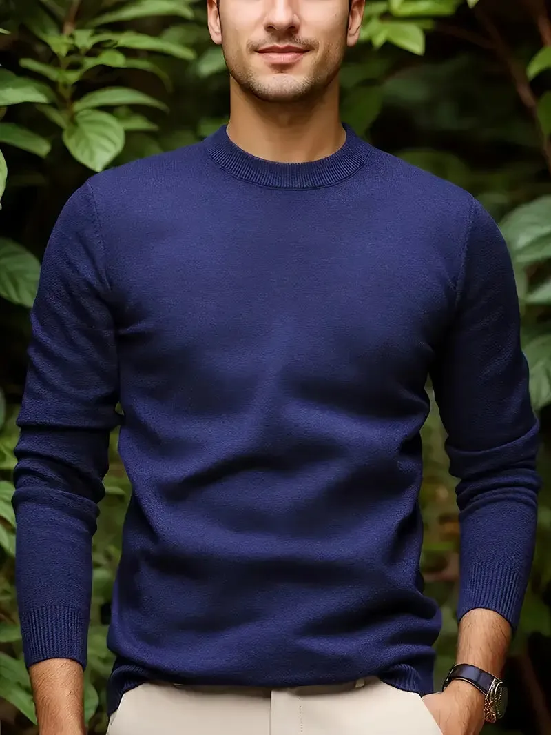 Finn  Mens Casual Crew Neck Sweater