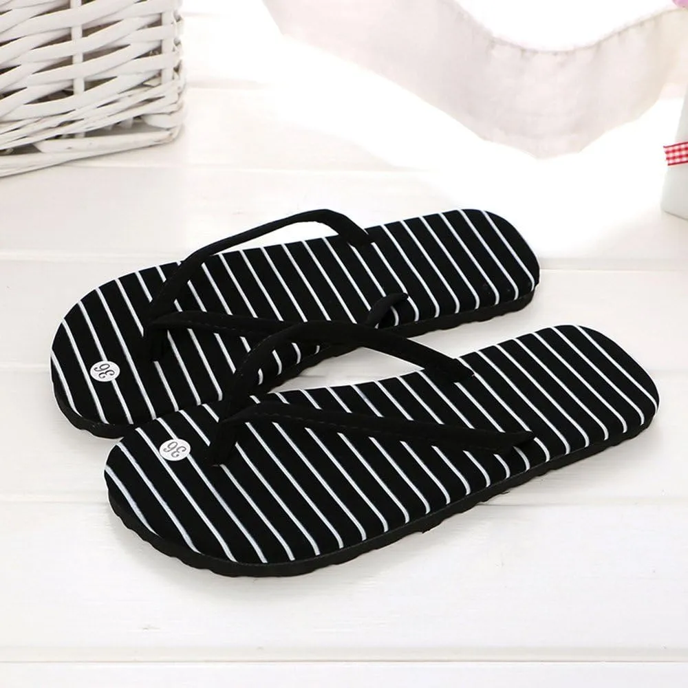 Flip Flops for Women Beach Rubber Shower Shoes Slides Basic Slim Thong Sandals Lightweight Slippers Indoor & Outdoor