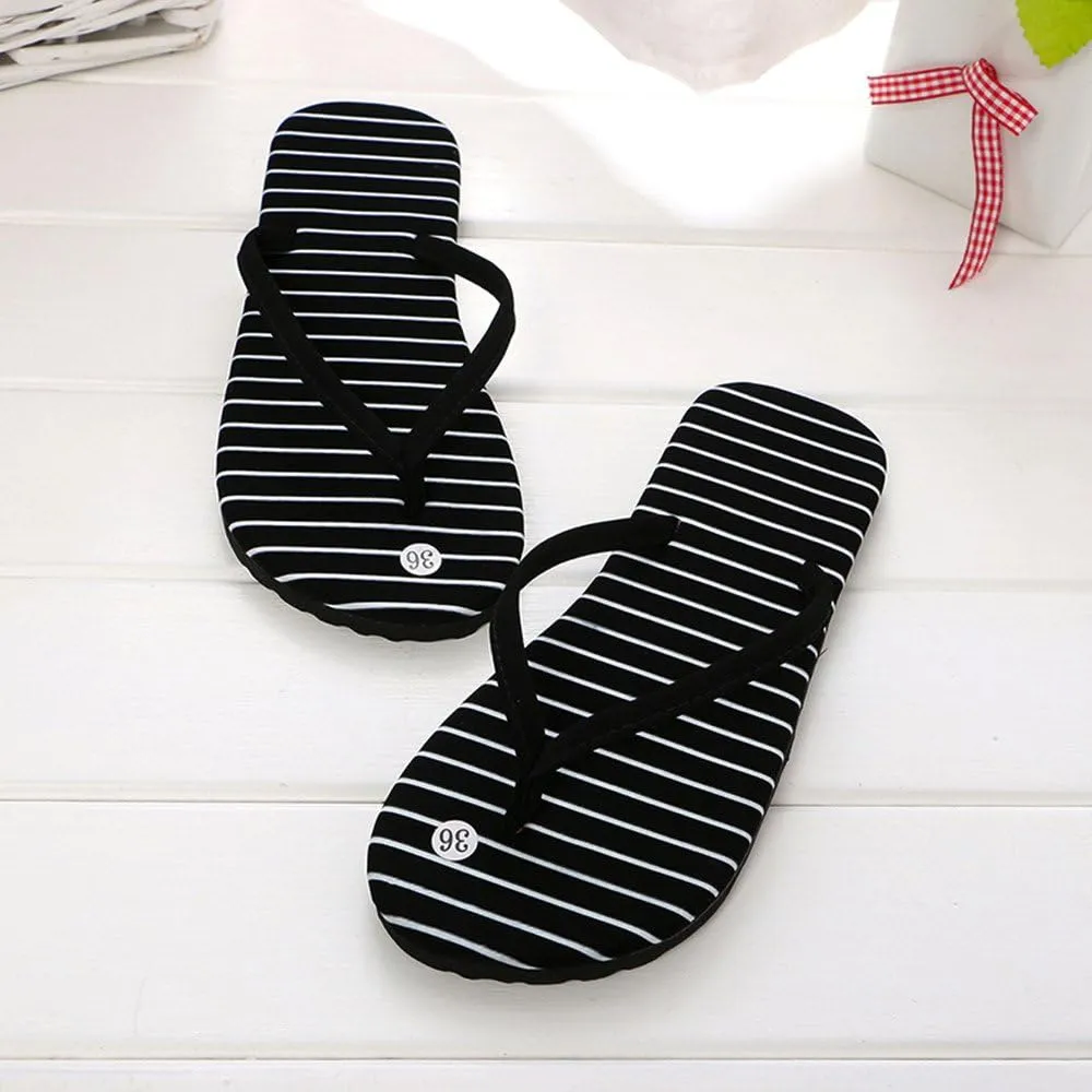 Flip Flops for Women Beach Rubber Shower Shoes Slides Basic Slim Thong Sandals Lightweight Slippers Indoor & Outdoor