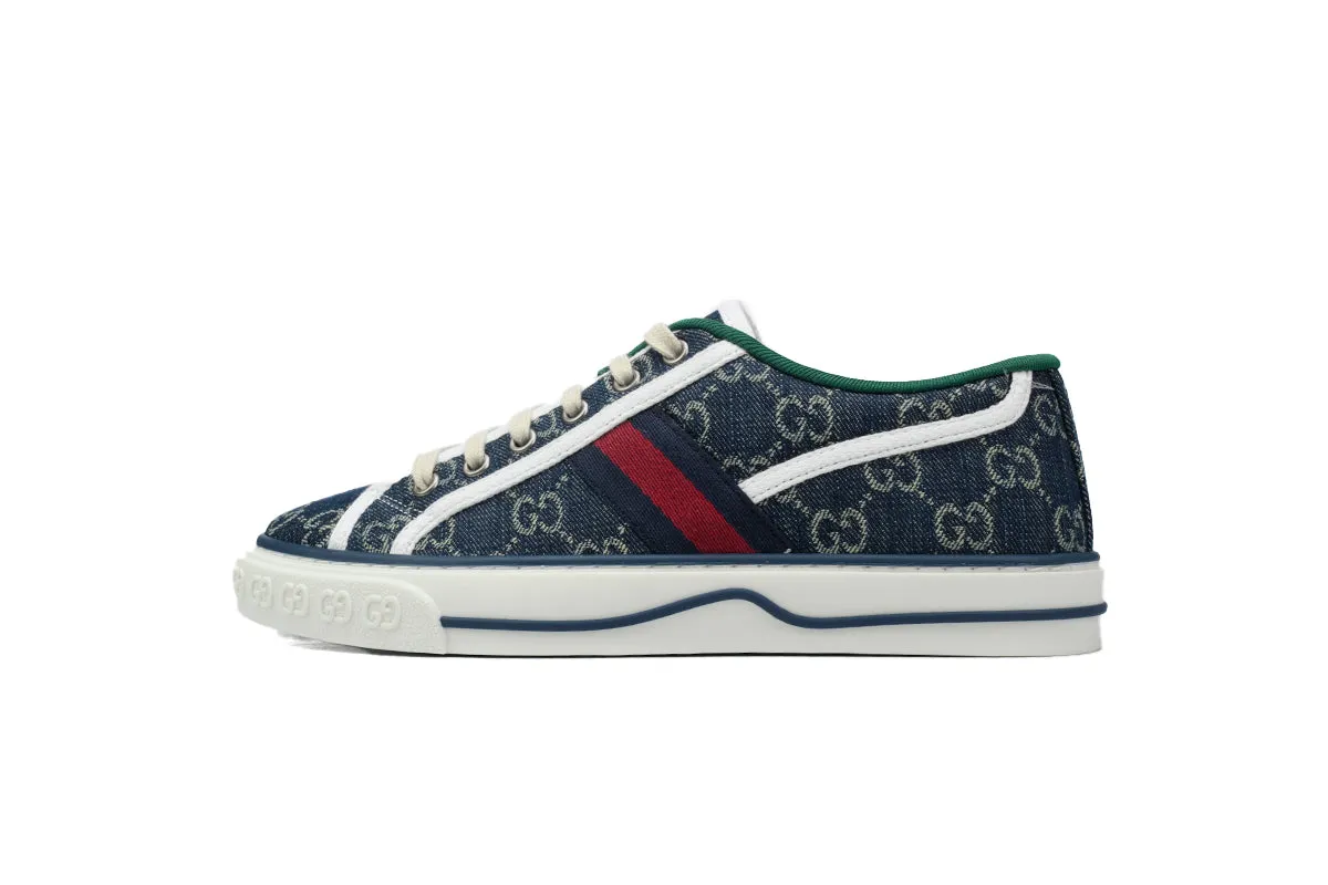 Gucci Blue Tennis Sneaker