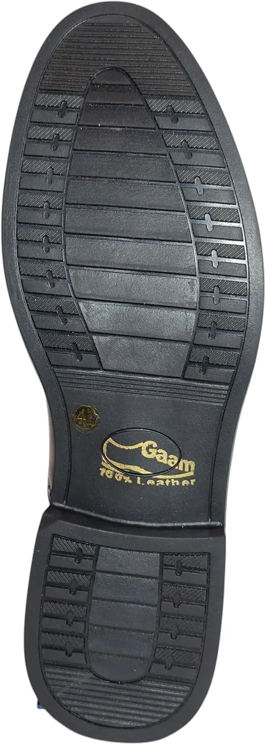 Handmade Men's Dress Shoes - 100% Genuine Leather, Classic Brogue Wingtip Design, Comfortable Formal & Informal Wear.