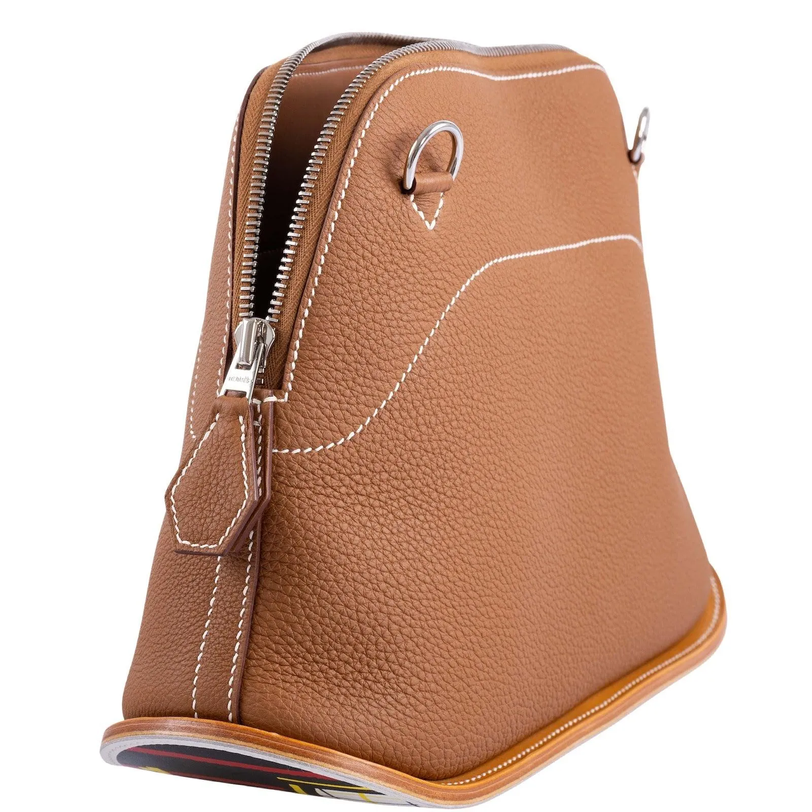Hermès Bolide Skateboard 31 Gold Togo Palladium Hardware