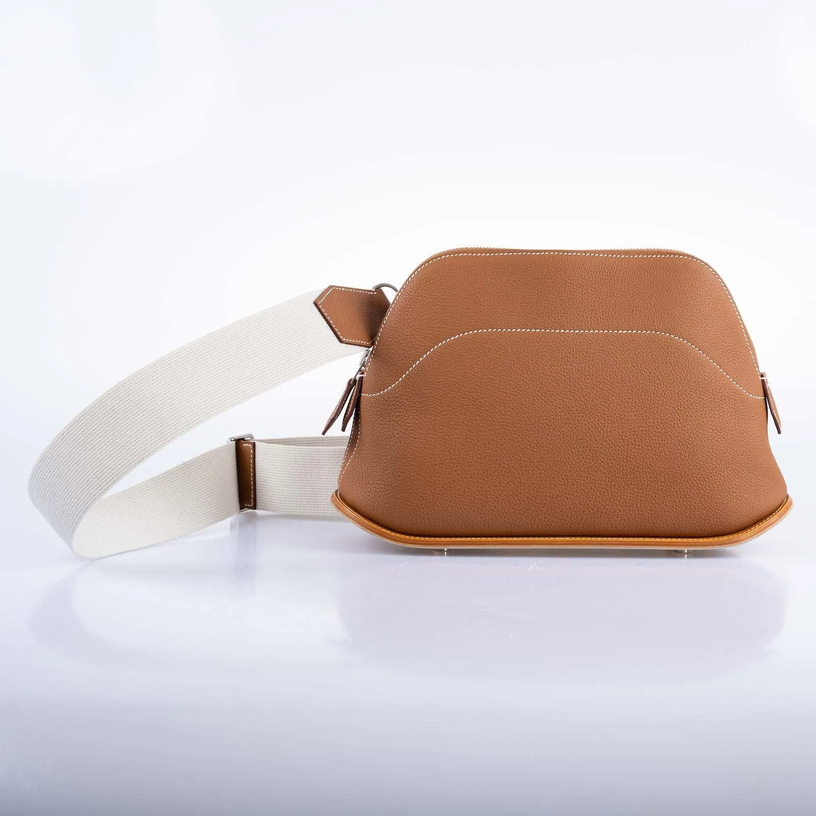 Hermès Bolide Skateboard 31 Gold Togo Palladium Hardware