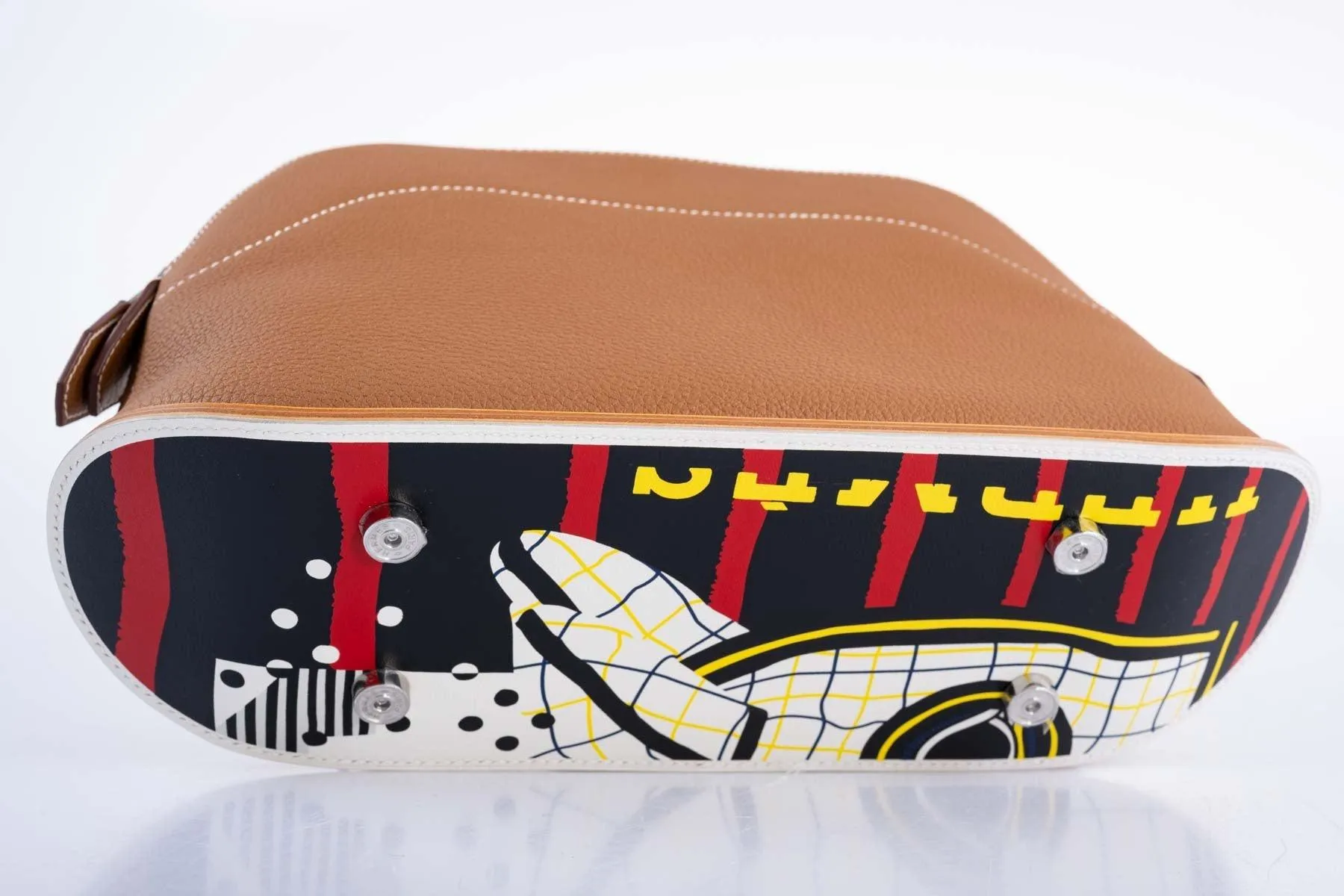Hermès Bolide Skateboard 31 Gold Togo Palladium Hardware