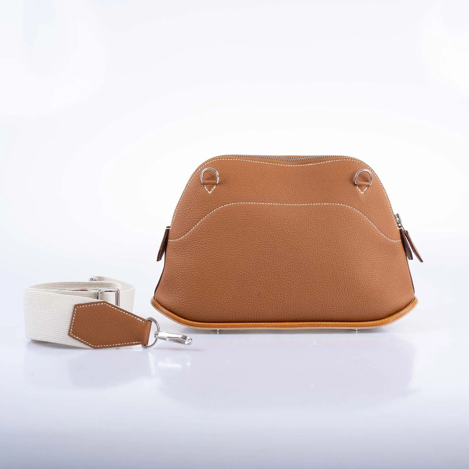 Hermès Bolide Skateboard 31 Gold Togo Palladium Hardware