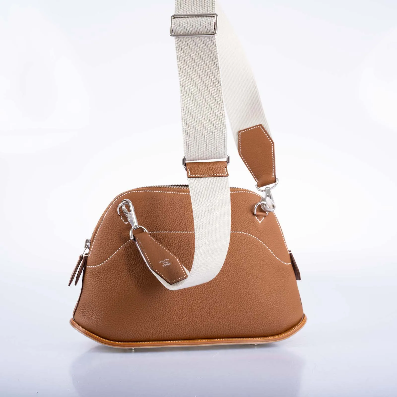 Hermès Bolide Skateboard 31 Gold Togo Palladium Hardware