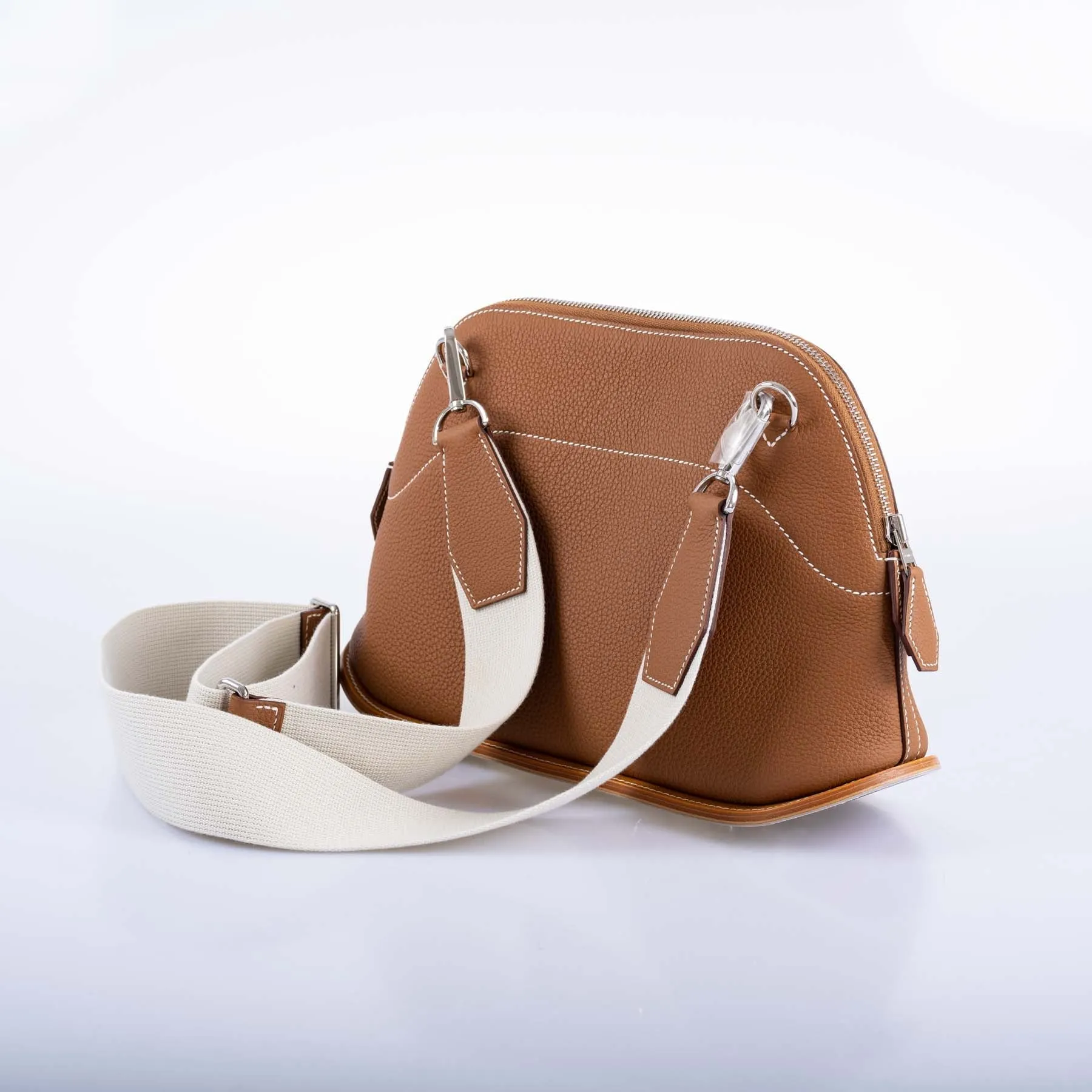 Hermès Bolide Skateboard 31 Gold Togo Palladium Hardware
