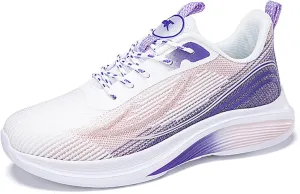 HINDOLA Sneakers for Women Running Shoes Lightweight Casual Walking Shoes Breathable Gym Work Fashion Comfortable Non Slip Shoes