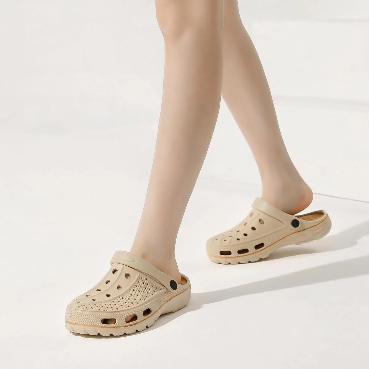 INMINPIN Women Men Orthopedic Clogs Arch Support Garden Shoes Sandals Slippers with Plantar Fasciitis Insoles
