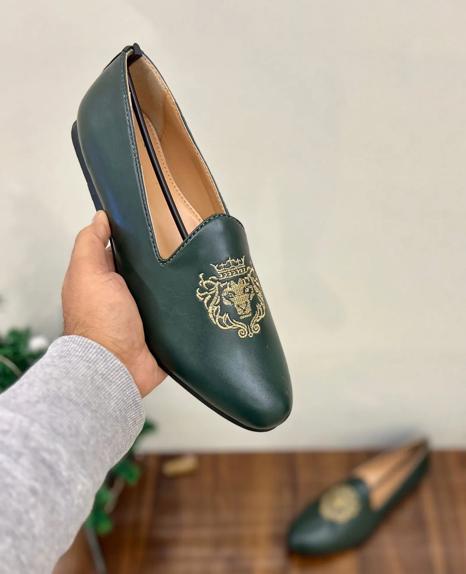 Jack Marc Fashion Slip on Jutties Loafer For Wedding and Party