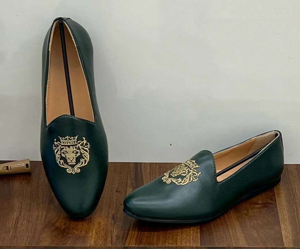 Jack Marc Fashion Slip on Jutties Loafer For Wedding and Party