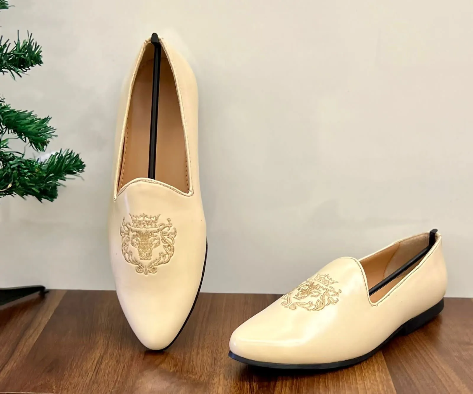 Jack Marc Fashion Slip on Jutties Loafer For Wedding and Party