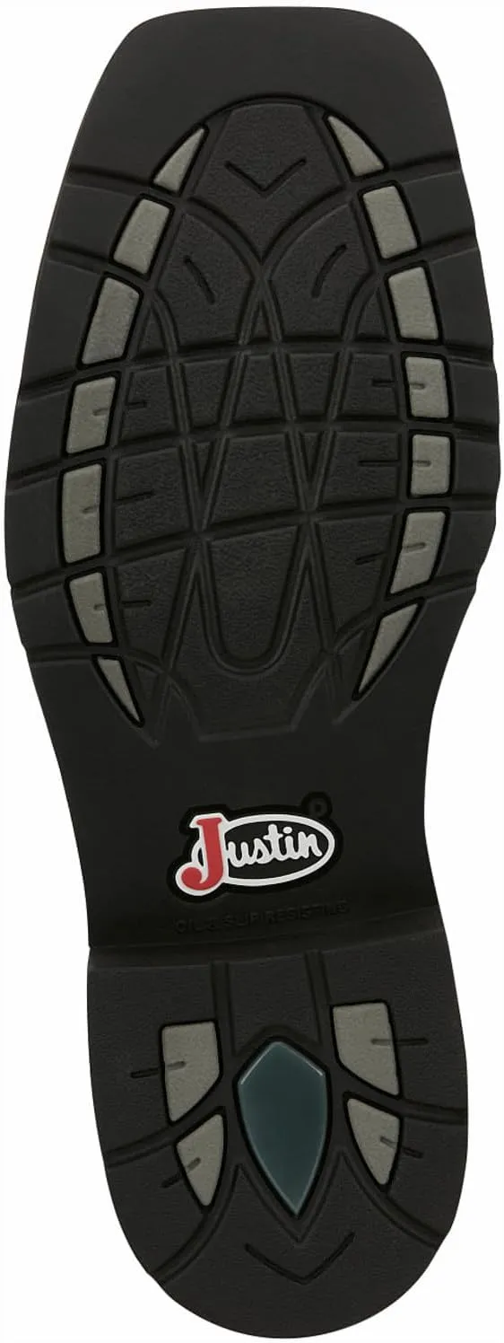 Justin Men's Driller Western Work Boot Composite Toe - Se4818