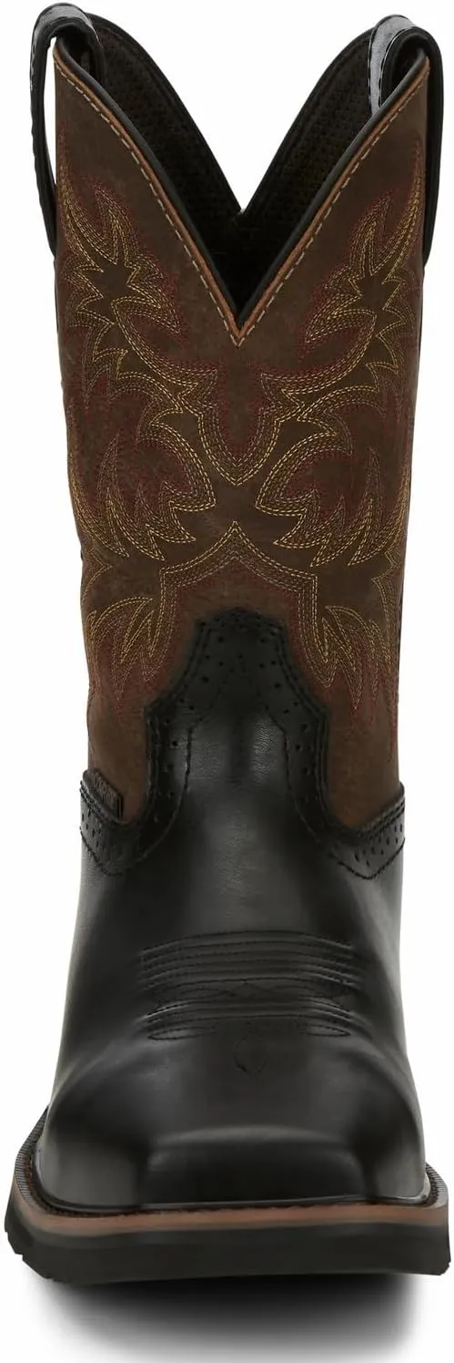 Justin Men's Driller Western Work Boot Composite Toe - Se4818