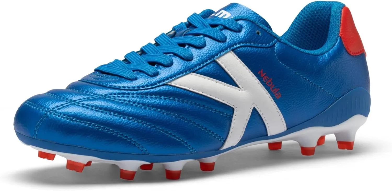 KELME Nebula Men's Soccer Cleats, Youth FG/AG Football Shoes, Athletic Lightweight Outdoor Firm Ground Training, Snug Fit