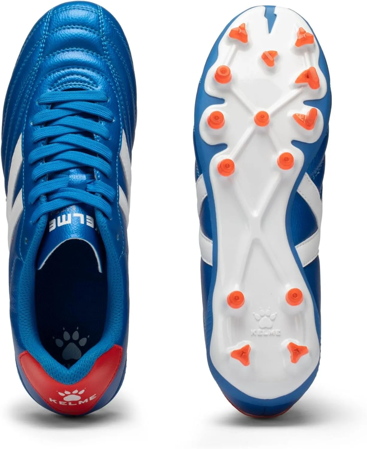 KELME Nebula Men's Soccer Cleats, Youth FG/AG Football Shoes, Athletic Lightweight Outdoor Firm Ground Training, Snug Fit