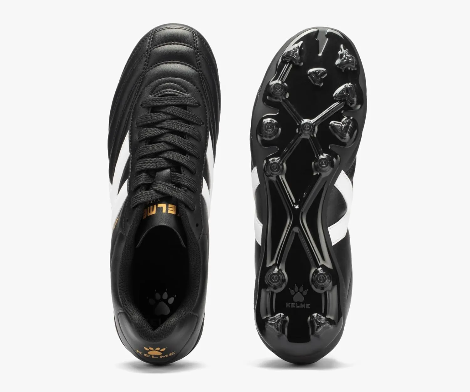 KELME Nebula Men's Soccer Cleats, Youth FG/AG Football Shoes, Athletic Lightweight Outdoor Firm Ground Training, Snug Fit