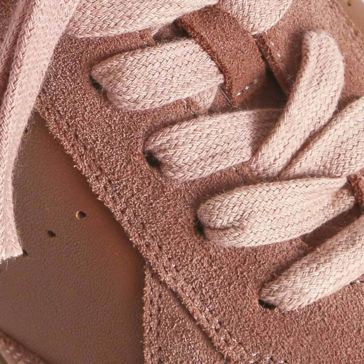 Li Lace Up Sneaker (Deep Blush)