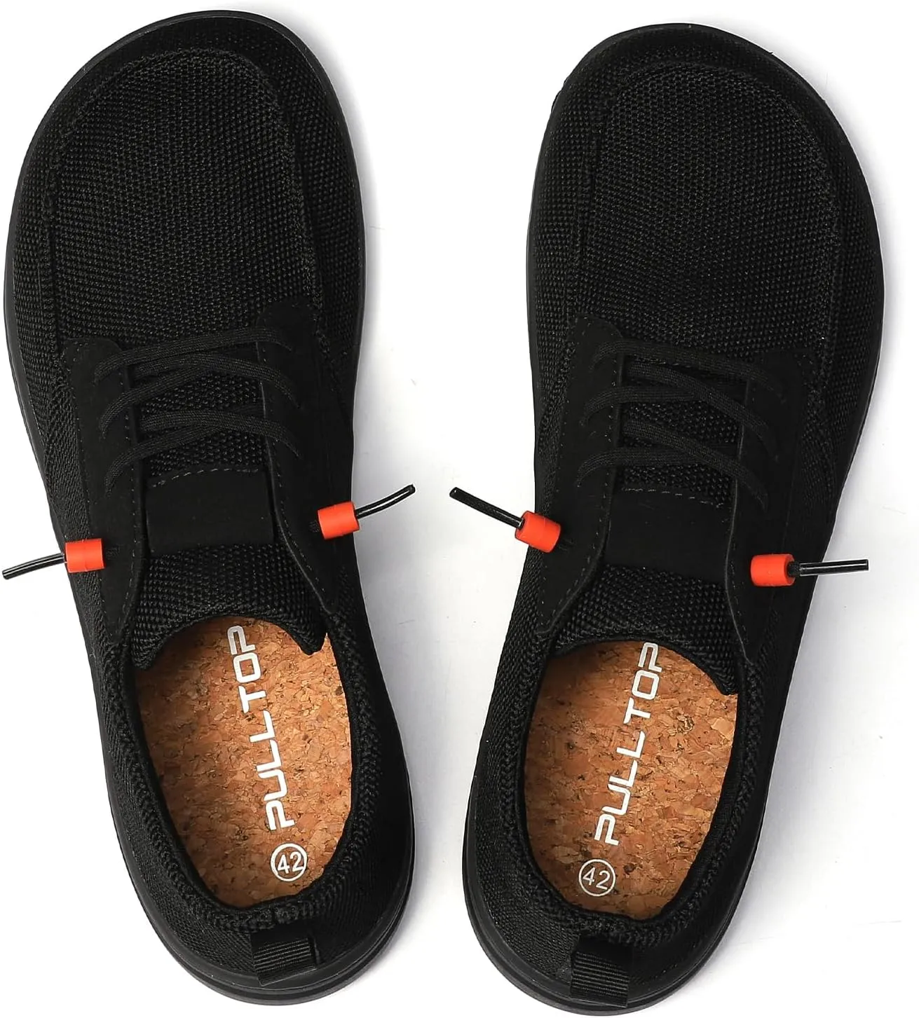 Men's Barefoot Wide Toe Box Shoes - Minimalist Barefoot Shoes with Zero Drop Sole Extra Wide Slip on Walking Shoes for Men