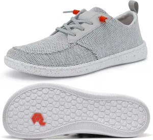 Men's Barefoot Wide Toe Box Shoes - Minimalist Barefoot Shoes with Zero Drop Sole Extra Wide Slip on Walking Shoes for Men