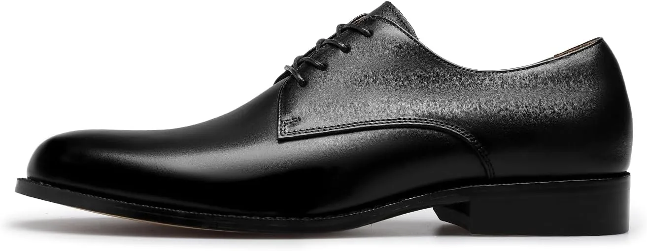 Mens Dress Shoes Classic Formal Oxford in Genuine Leather