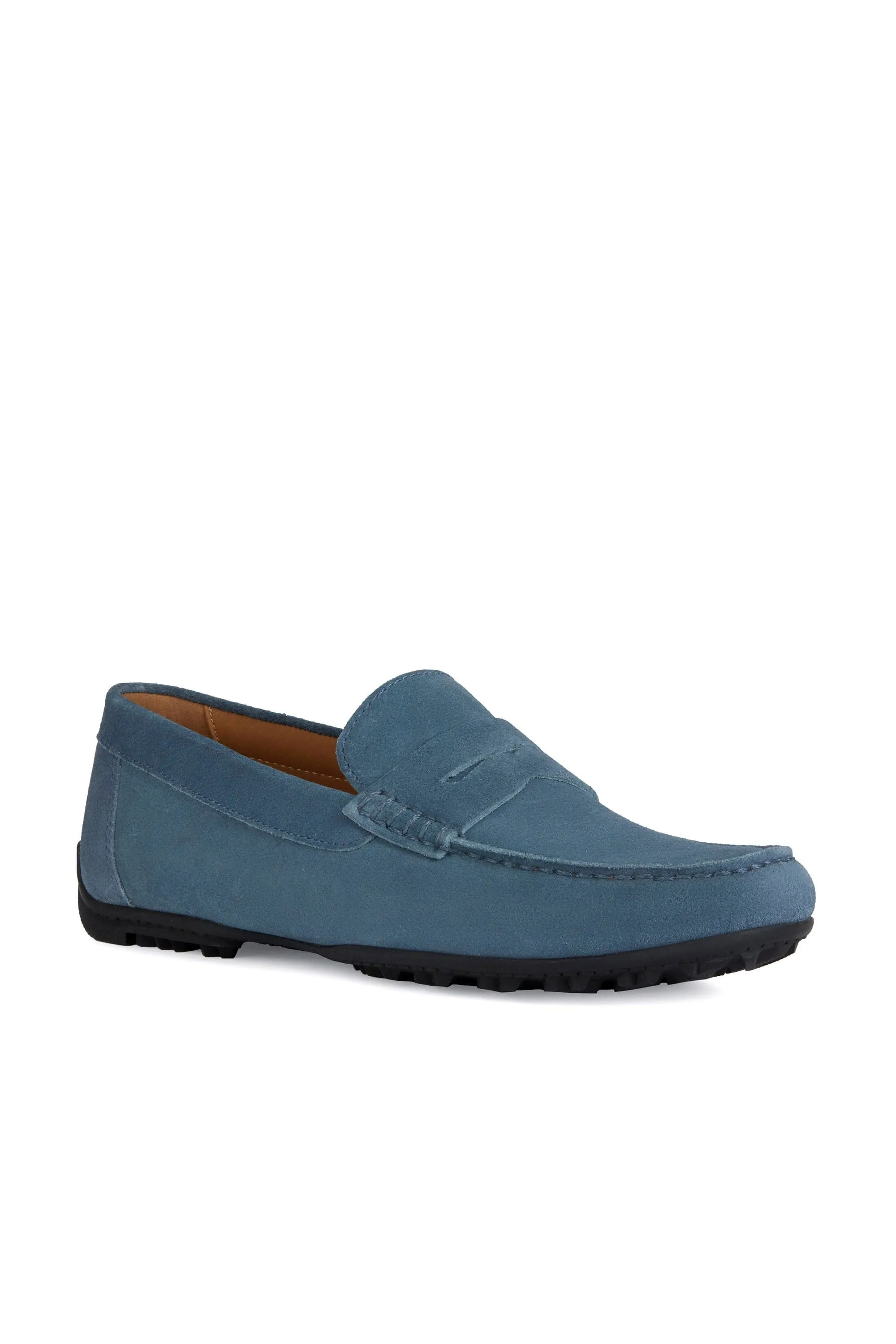 Mens Kosmopolis Suede X-Grip Loafer - Jeans