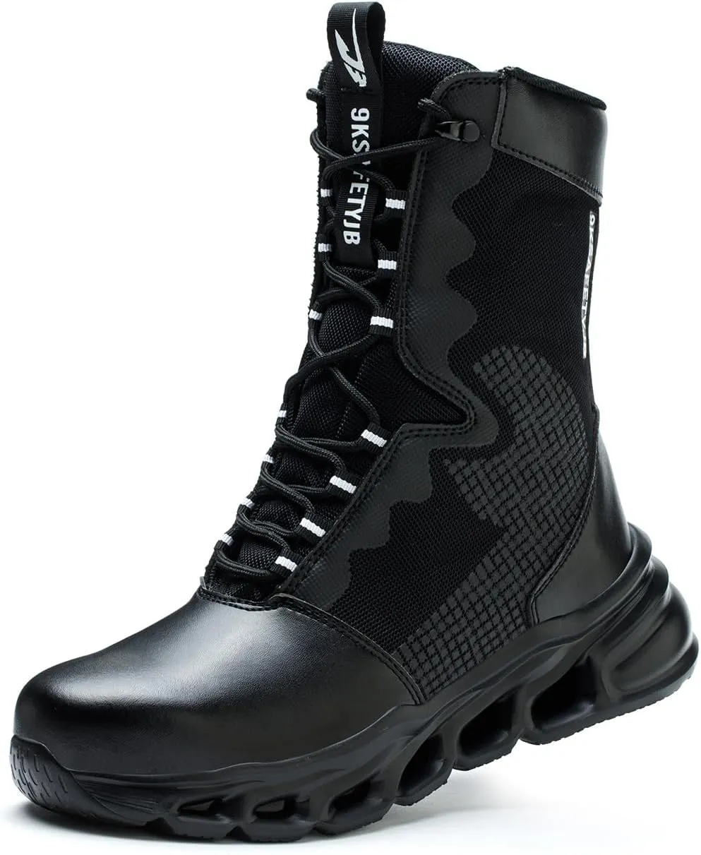 Men's Military Tactical boots Waterproof and dust proof work boots Desert boots Lightweight outdoor hiking boots Motorcycle shoes