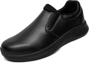Men's Non-Slip Professional Chef Shoes - Oil & Water Resistant, Comfortable, Easy to Clean - Ideal for Chefs, Waitstaff, Nurses & More
